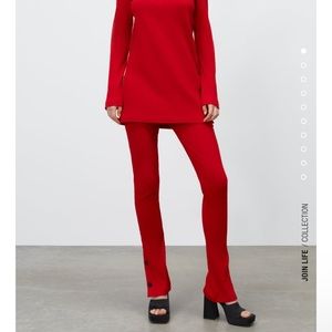 ✨SALE✨ ZARA long rib pants ✨ SALE✨